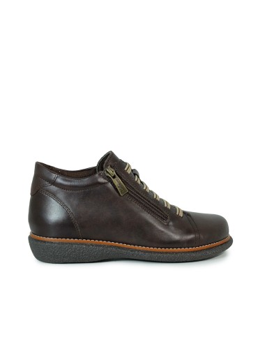 BOTÍN CON CORDONES VALERIA´S 2354 CUERO