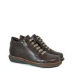 BOTÍN CON CORDONES VALERIA´S 2354 CUERO