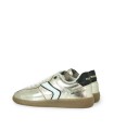 ZAPATILLAS RETRO DE PIEL CON CORDONES VERBENAS SORA FANTASY ORO