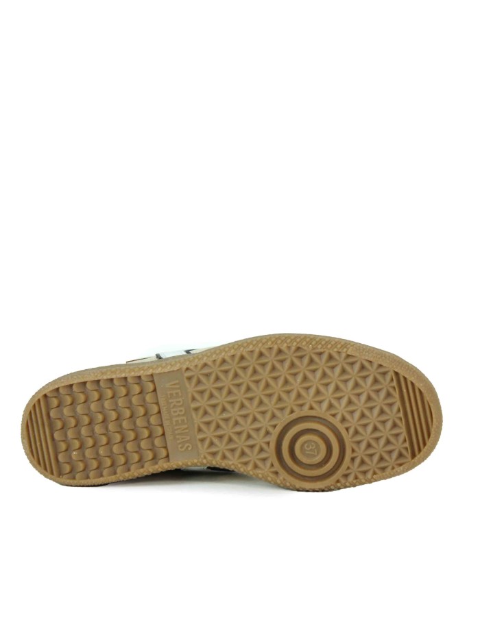 ZAPATILLAS RETRO DE PIEL CON CORDONES VERBENAS SORA FANTASY ORO