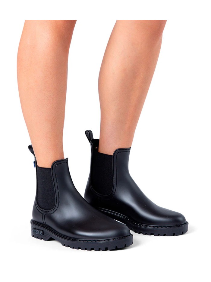 BOTA DE AGUA GAUDI MATE VERBENAS NEGRO