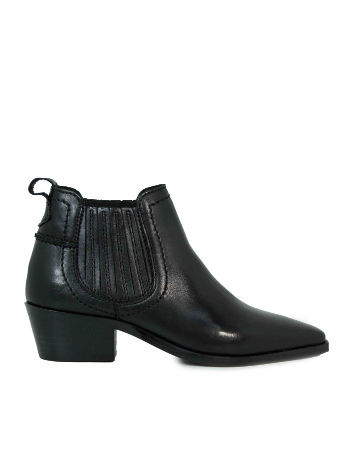 BOTÍN NEGRO DE PIEL DE MUJER APLAUSO LOANA