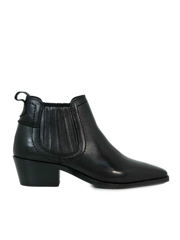BOTÍN NEGRO DE PIEL DE MUJER APLAUSO LOANA
