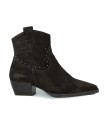 BOTÍN MARRÓN DE PIEL DE MUJER APLAUSO RUBY