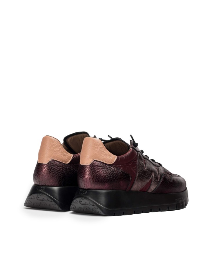 ZAPTILLAS EN TENDENCIA METALIZADAS WONDERS A-2491 COBRE