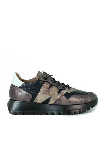 ZAPATILLAS CASUAL CON CORDONES A-2491 WONDERS NEGRO