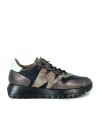 ZAPATILLAS CASUAL CON CORDONES A-2491 WONDERS NEGRO