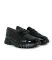 MOCASÍN DE CHAROL SOFISTICADO WONDERS A-4402 NEGRO