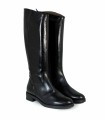 BOTAS DE TACÓN BAJO CAÑA ALTA WONDERS C-54101 NEGRO