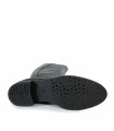 BOTAS DE TACÓN BAJO CAÑA ALTA WONDERS C-54101 NEGRO