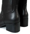 BOTA DE PIEL DE CAÑA ALTA WONDERS G-6250 NEGRA