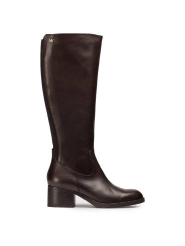 BOTA DE PIEL DE CAÑA ALTA MRRÓN WONDERS G-6250