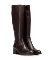 BOTA DE PIEL DE CAÑA ALTA MRRÓN WONDERS G-6250