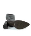 BOTA DE CAÑA ALTA EFECTO COCODRILO TACÓN MEDIO WONDERS M-5425 MARRÓN