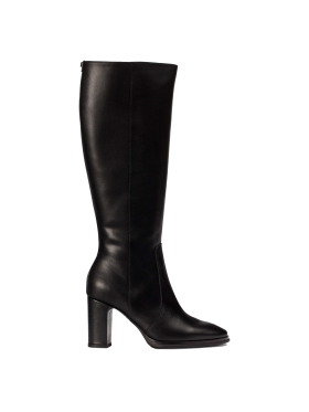 BOTA DE PIEL DE CAÑA ALTA NEGRA WONDERS M-5150