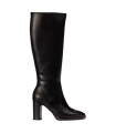 BOTA DE PIEL DE CAÑA ALTA NEGRA WONDERS M-5150
