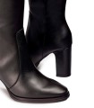 BOTA DE PIEL DE CAÑA ALTA NEGRA WONDERS M-5150