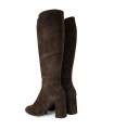 BOTA DE PIEL DE CAÑA ALTA NEGRA WONDERS M-5432