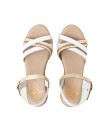 SANDALIA CONFORT DE PIEL PORRONET FABIANA 3278 BLANCO