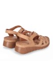 SANDALIAS CONFORT DE PIEL PARA MUJER CHIKA 10 RELAX 03 ARENA