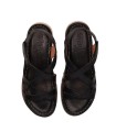 SANDALIAS DE PIEL NEGRAS CON CIERRE DE VELCRO PARA MUJER CHIKA 10 RELAX 03