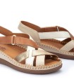 SANDALIA DE PIEL EXTRA CONFORT PARA MUJER PIKOLINOS CADAQUES W8K-0741C2 BEIGE