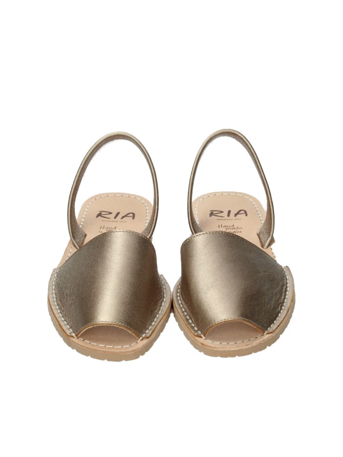 MENORQUINAS DE PIEL PARA MUJER MUJER RIA MENORCA 20002-S2 ORO
