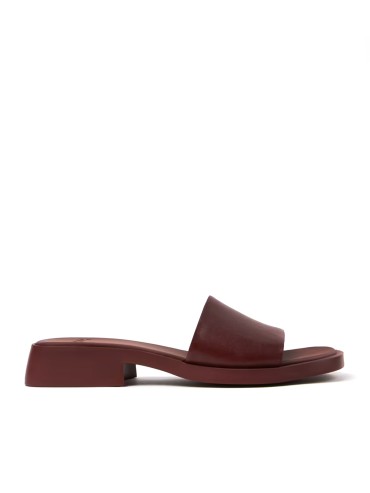 SANDALIA PLANA DE PIEL PARA MUJER GRANATE CAMPER DANA K201740-014