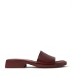 SANDALIA PLANA DE PIEL PARA MUJER GRANATE CAMPER DANA K201740-014