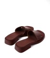 SANDALIA PLANA DE PIEL PARA MUJER GRANATE CAMPER DANA K201740-014