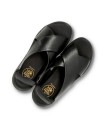 SANDALIAS CONFORT NEGRA DE PIEL PARA MUJER THE HAPPY MONK COSTA 001