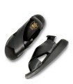 SANDALIAS CONFORT NEGRA DE PIEL PARA MUJER THE HAPPY MONK COSTA 001