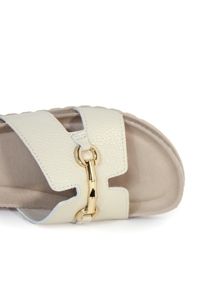 SANDALIAS DE PALA ANCHA CON PLANTA BIO APLAUSO 10C-SUKURU BEIGE