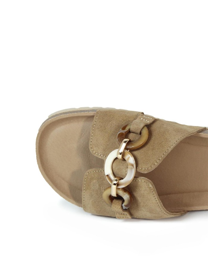 SANDALIAS DE PALA ANCHA CON PLANTA BIO APLAUSO 3C SUCURU BEIGE