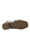 SANDALIAS CONFORT METALIZADAS PLATA PARA MUJER MULTI APLAUSO 2684