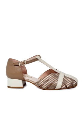 BAILARINAS DE MUJER CON TIRA EN FORMA DE T APLAUSO JARA 01 BEIGE