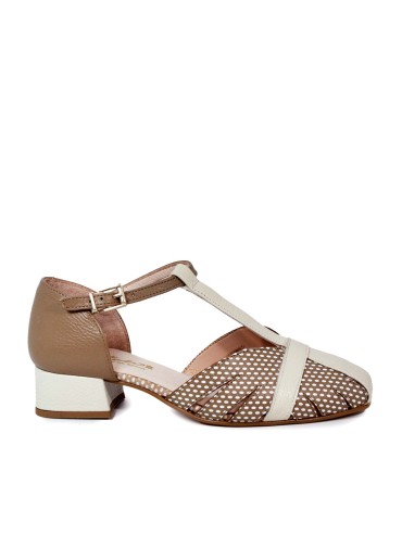 BAILARINAS DE MUJER CON TIRA EN FORMA DE T APLAUSO JARA 01 BEIGE