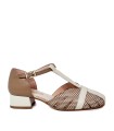 BAILARINAS DE MUJER CON TIRA EN FORMA DE T APLAUSO JARA 01 BEIGE