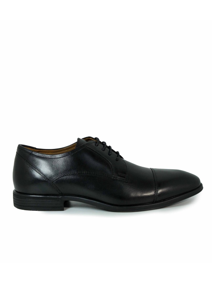 ZAPATO DE VESTIR CONFORT DE PIEL NEGRO PARA HOMBRE BAERCHI 1091