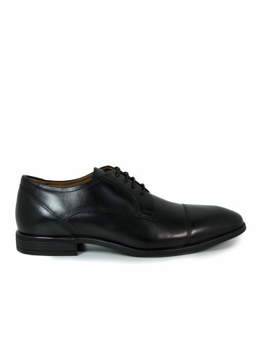 ZAPATO DE VESTIR CONFORT DE PIEL NEGRO PARA HOMBRE BAERCHI 1091