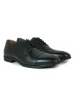 ZAPATO DE VESTIR CONFORT DE PIEL NEGRO PARA HOMBRE BAERCHI 1091