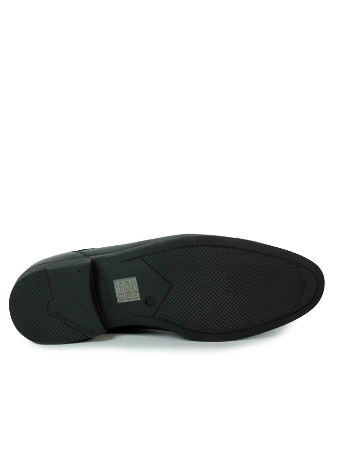 ZAPATO DE VESTIR CONFORT DE PIEL NEGRO PARA HOMBRE BAERCHI 1091