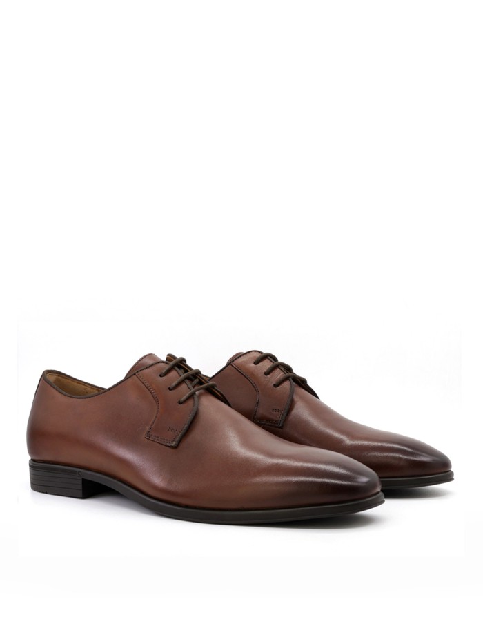 ZAPATO CONFORT DE PIEL PARA HOMBRE BAERCHI  JUCAR 1090 MARRÓN