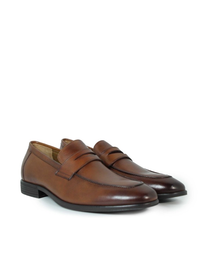 ZAPATO CONFORT DE VESTIR EN PIEL PARA HOMBRE BAERCHI 1092 CUERO
