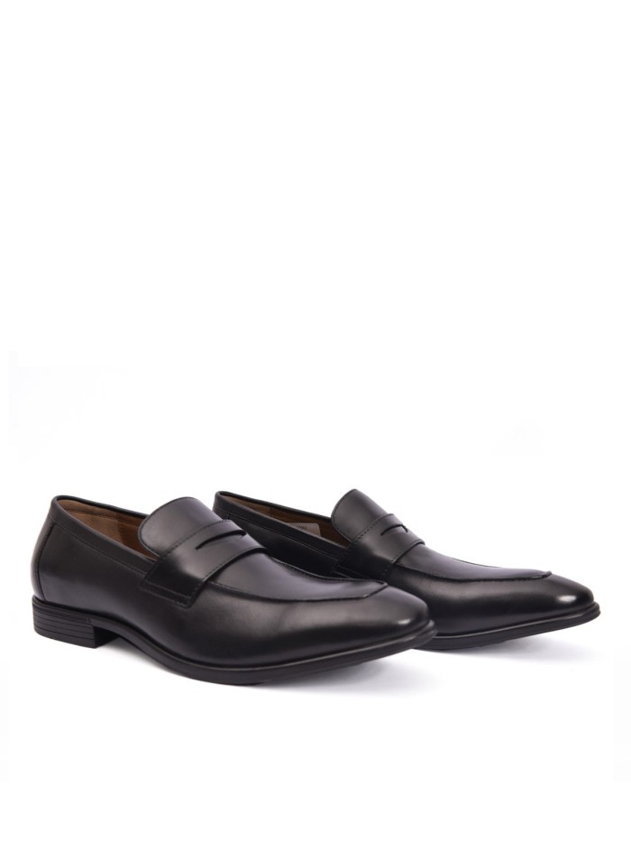 MOCASÍN CONFORT DE PIEL PARA HOMBRE BAERCHI JUCAR 1092 NEGRO