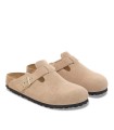 ZUECO PARA MUJER EN PIEL DE ANTE BIRKENSTOCK BOSTON LEVE 1030883 ARENA