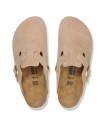 ZUECO PARA MUJER EN PIEL DE ANTE BIRKENSTOCK BOSTON LEVE 1030883 ARENA