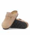 ZUECO PARA MUJER EN PIEL DE ANTE BIRKENSTOCK BOSTON LEVE 1030883 ARENA