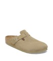 ZUECO DE PIEL DE ANTE UNISEX BIRKENSTOCK BOSTON LEVE 1025844 KAKI