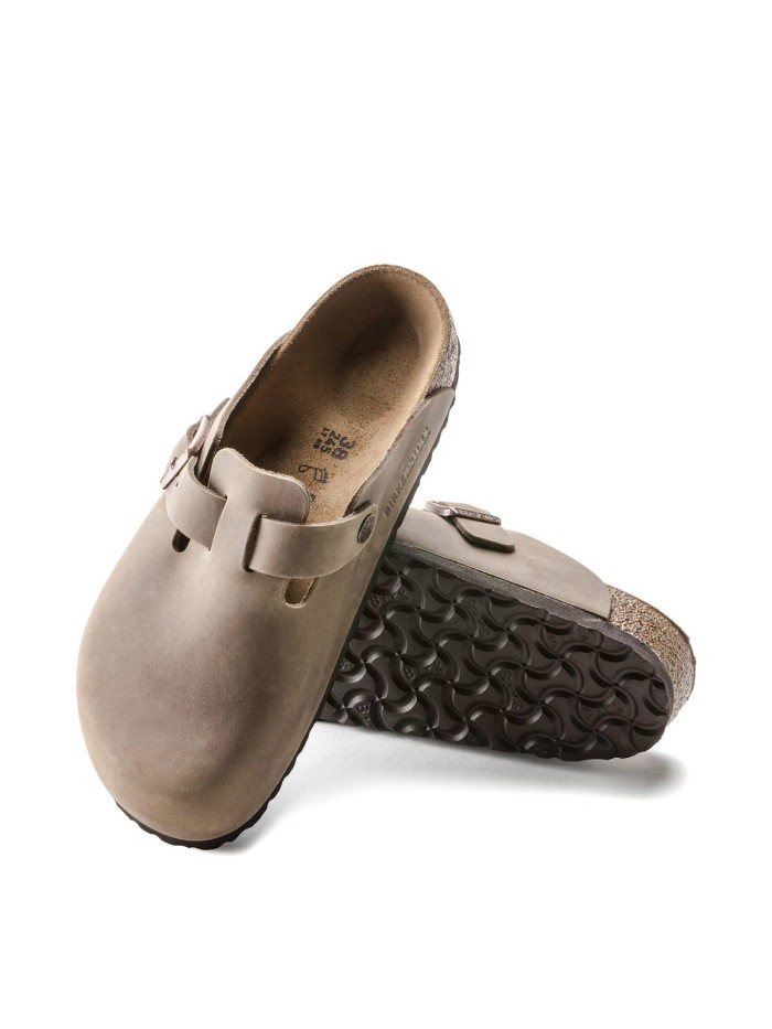 ZUECO CÓMODO ANATÓMICO DE CABALLERO BOSTON SFB LEOI 1019484 TABACCO BROWN